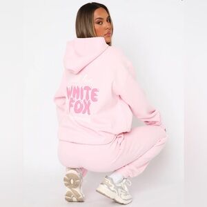 White Fox Hoodie size Small